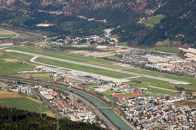 Parken 8 Tage Flughafen Innsbruck www.parken-am-flughafen.biz