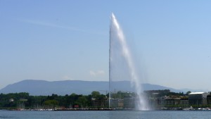 Parken am Flughafen Genf